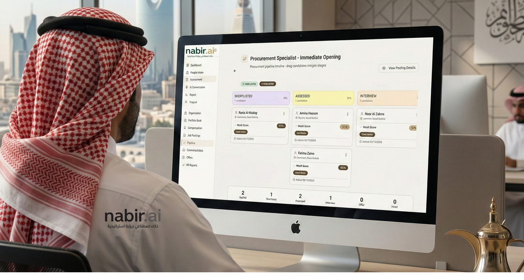 Applications tracking - candidate status and progress overview